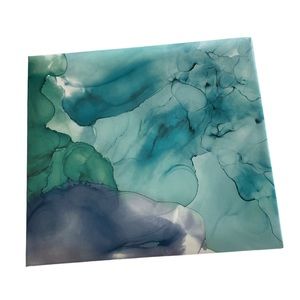 THE PAPER STUDIO Watercolor Ready Made Scrapebook Album 8 X 8